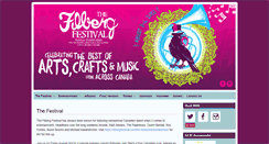 Desktop Screenshot of filbergfestival.com